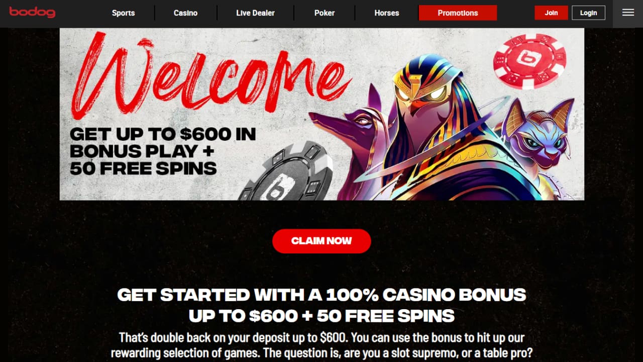 Bodog bonuses