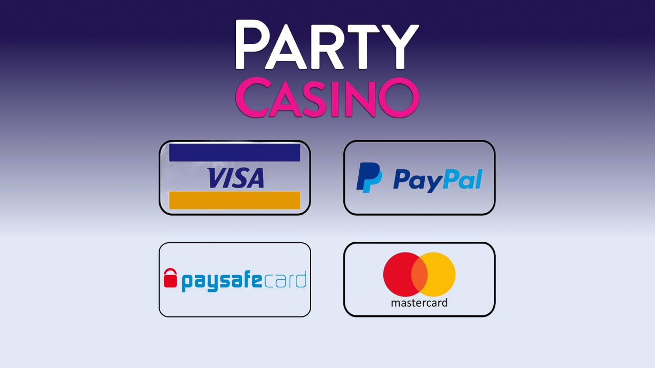 Party casino payment methods