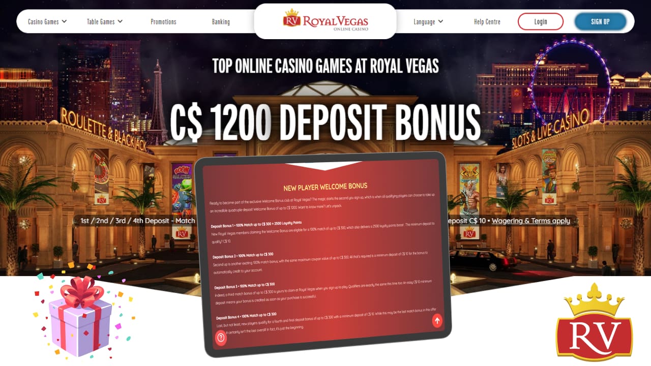 Royal Vegas bonuses