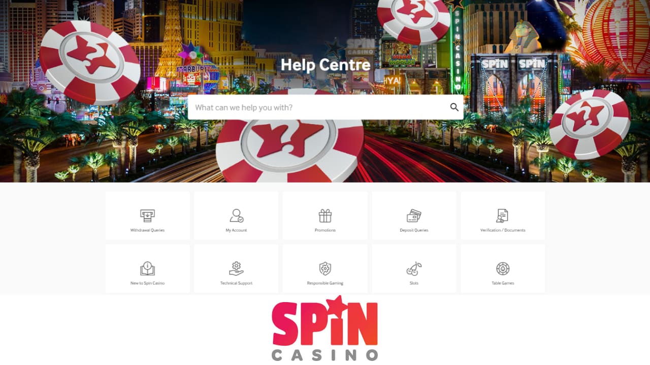 Spin casino customer support